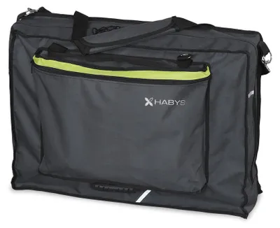 Produktbild von Habys Tragetasche für die Chiro Ultralux 19 Liege | Transporttasche Transportkoffer mit Schultergurt | Rucksackoption | 50/170 cm