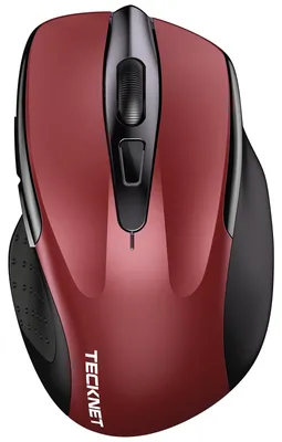 Zdjęcie produktu dla Bezprzewodowa mysz Bluetooth, ergonomiczna mysz o rozdzielczości 4800 DPI, cicha mysz do laptopa i komputera