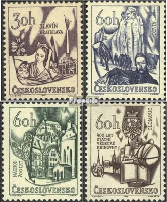 Produktbild von Briefmarken Tschechoslowakei 1966 Mi 1638-1641 (kompl.Ausg.) postfrisch Kultur