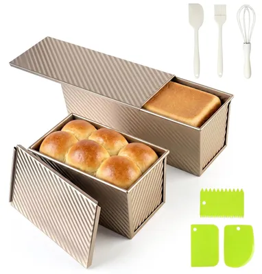 Produktbild von Backform für Kuchen oder Brot mit Deckel aus Kohlenstoffstahl