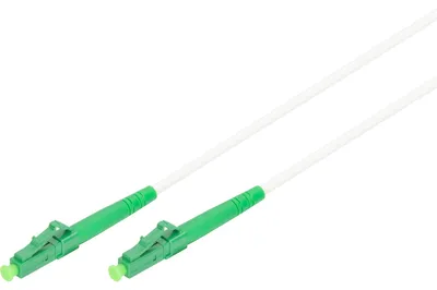 Produktbild von Digitus Glasfaser Patchkabel, stahlarmiert, simplex, singlemode, LC/APC – LC/APC, 1 m, 1 m, LC/APC, G.657.A2, LC, LC