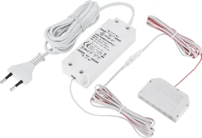Produktbild von 12V MINI-AMP - Netzteil 16W mit 6-fach-Verteiler - weiß