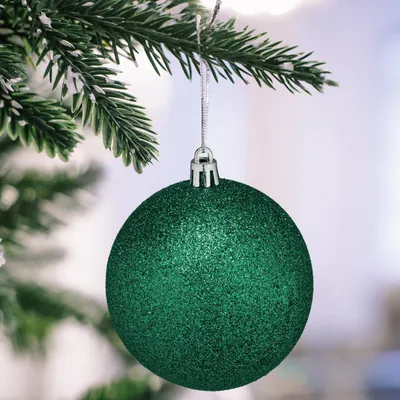 Image de Ensemble de 110 boules de Noël en plastique