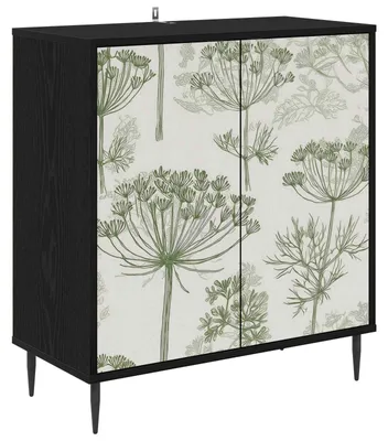 Productafbeelding van Dressoir GOTHA, zwarte eikenlook, 69 x 33 x 76 cm