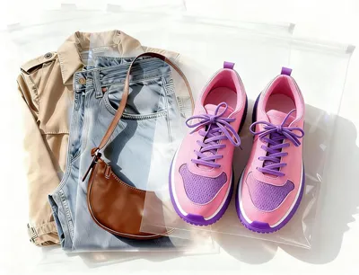 Imagen del producto de Bolsas reutilizables con cierre hermético, impermeables, de 30x40 cm, paquete de 30 unidades, ideales para guardar ropa