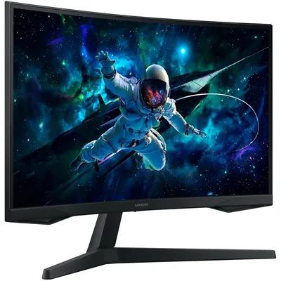 Produktbild von Samsung Odyssey G55C Curved Gaming Monitor, 27 Zoll WQHD 165Hz
