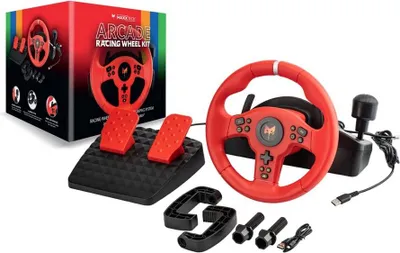 Productafbeelding van Maxx Tech Arcade Stuurwiel - One Size (Één maat)