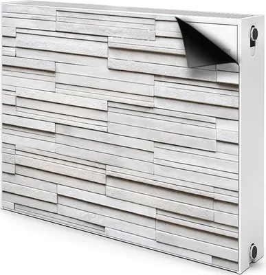 Produktbild von Magnet Heizkörperverkleidung Heizkörper-Abdeckung Heizung Heizkörper 80x60 cm  - Weiß, Boards