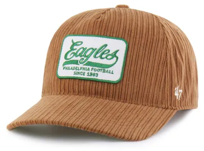Produktbild von 47 Brand Kord Hitch Cap - PATCH Philadelphia Eagles braun
