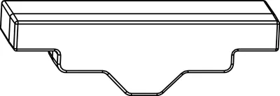 Immagine prodotto di Guarnizione MACO Fibre-Therm per anta fissa, argento (454882)