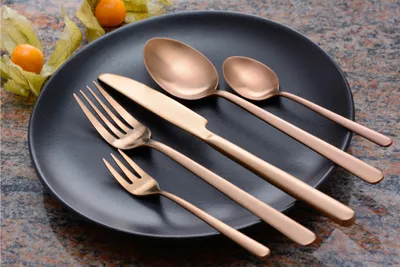 Produktbild von GRÄWE Tafelbesteck 10-teilig Edelstahl matt, Serie Rom