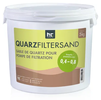 Produktbild von 2 x 5 kg Premium Quarzsand Filtersand 0,4 - 0,8 mm