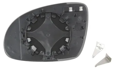 Produktbild von ABAKUS Spiegelglas Außenspiegel Rechts für VW Golf V Schrägheck (1K1) Konvex Beheizbar 4012G04