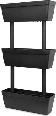 Produktbild von vidaXL Pflanzkübel 3 Stk. 100 cm Anthrazit