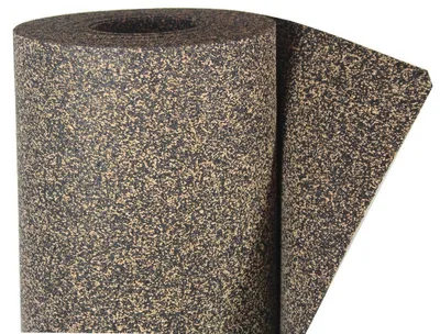 Produktbild von 2x1000x20000 mm Gummikork Trittschalldämmung Akustik und Vibrationsdämmung