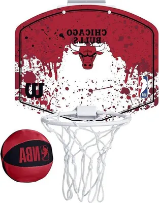 Produktbild von Famanu Mini Hoop Basketball Accessoire - Chicago Bulls