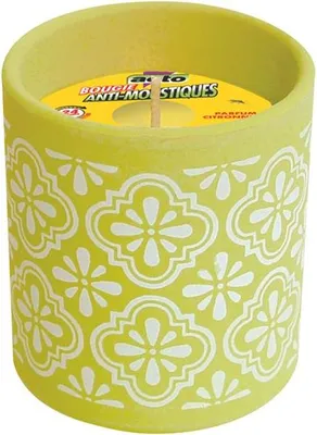 Image de Bougie Anti Moustiques Au Geraniol Et Citronnelle 24 Heures - Acto