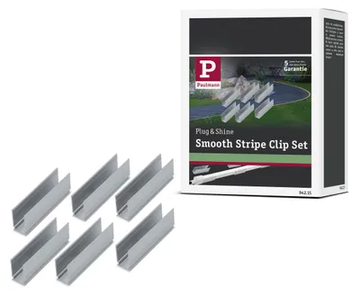 Produktbild von Paulmann Plug & Shine LED Strip Profil Warmweiß 6er-Set 6er Set Clip