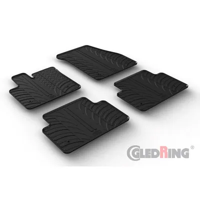 Image de Tapis de sol en caoutchouc Gledring pour Land Rover Range Rover Evoque 2019-