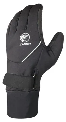 Produktbild von CHIBA Rain Pro - wasserdichte Radhandschuhe XS schwarz/weiß.