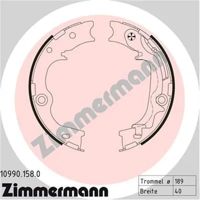 Produktbild von Zimmermann Bremsbackensatz für Hyundai Ix35 Tucson Kia Sportage