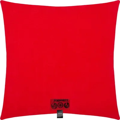 Obrázek produktu pro Povlak na polštář Zoeppritz měkký fleece barva geranium velikost 40x40