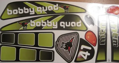 Produktbild von Big Stickers Aufklebersatz Quad Racing [Spielzeug]