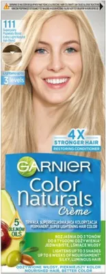 Obrázek produktu pro Garnier Color Naturals Farba 111 Super Jasny Popielaty Blond, 1 sztuka