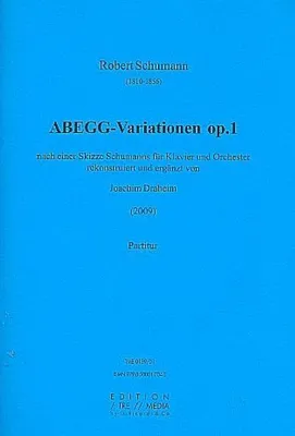 Produktbild von ABEGG-Variationen op.1für Klavier und Orchester