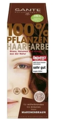 Zdjęcie produktu dla Sante, Farba do wlosow kasztan, 100g (PRODUKT Z NIEMIEC)