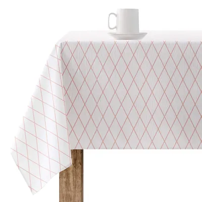 Produktbild von Schmutzabweisende Tischdecke aus Baumwolle mit Harz 140 x 140 cm
