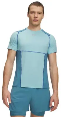 Obrázok produktu pre Tričko s krátkym rukávom Under Armour Heatgear Elite, modré, veľkosť L / Regular, pánske, modré, veľkosť L