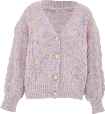 Produktbild von IMMY damen strickjacke - lavendel, M