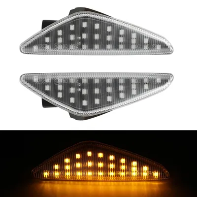 Für BMW X3 F25 / X5 E70 / X6 E71 2x LED Seitenblinker Blinker Schwarz SET in der Farbe Schwarz von Goingfast