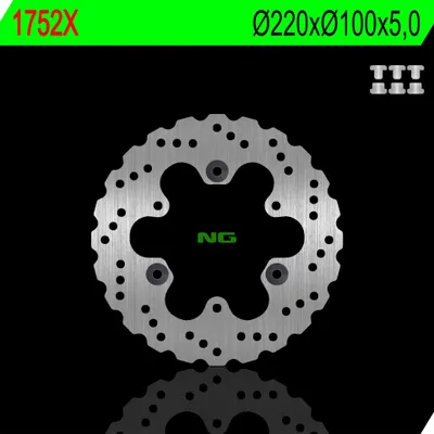 Produktbild von Ng Bremsscheibe Hinten Für Kawasaki Ex 250/300/400 Ninja 13-21 Wave
