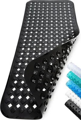 Obrázek produktu pro Protiskluzová koupelnová rohož do sprchy, koupelnové doplňky, PVC, protiskluzová, 30 x 90 cm