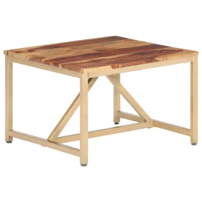 Obrázok produktu pre The Living Store bočný stolík 60x60x40 cm z masívneho dreva