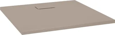 Obrázek produktu pro vidaXL Sprchová vanička SMC Brown 90x80 cm