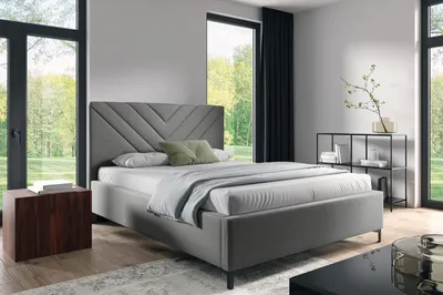 Obrázok produktu pre Čalúnená posteľ 180x200 ODETA 9 - šedá