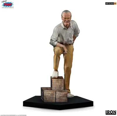 Immagine prodotto di Statua in scala artistica di Iron Studios Marvel Stan Lee IS13424