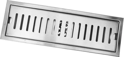 Obrázok produktu pre 12 palcový obdĺžnikový lineárny sprchový odtok 304 z nehrdzavejúcej ocele odolný proti sprchovému odtoku Odor Proof Bathroom Floor Drain pre domáci hotel