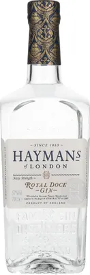 Image de Hayman's Royal Dock of Deptford Navy Strength Gin | 57 % vol | 0,7 l