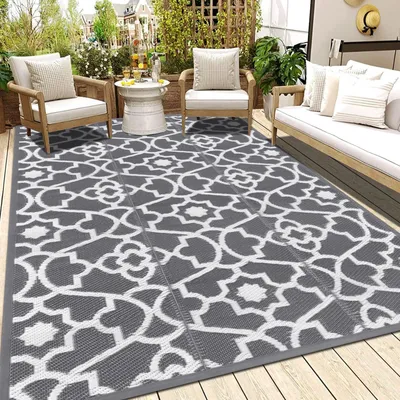 Immagine prodotto di Tappetino da campeggio impermeabile, 180 x 270 cm - Rivestibile e resistente ai raggi UV