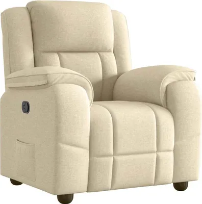Produktbild von vidaXL Relaxsessel Creme Stoff