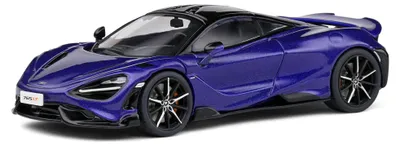 Productafbeelding van Solido modelauto, schaal 1:43, McLaren 765 LT, paars, 2020, artikelnummer S4311906