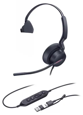 Produktbild von Yealink Headset UH46 Mono USB-C/A