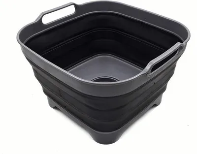 Produktbild von Kompakt-Spülbecken 10L Schwarz Küchen-Abstellfläche