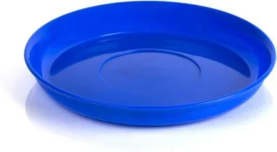 Produktbild von Famanu Kinderteller Blau - Kunststoff, bruchsicher, stapelbar, klein