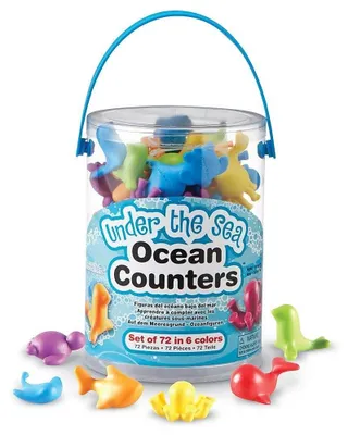 Obrázek produktu pro Learning Resources Under the Sea Ocean Counters, 3 rok/roky, Vícebarevný