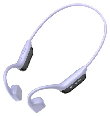 Obrázek produktu pro Sluchátka s kostním vedením, vodotěsná, Bluetooth připojení, fialová barva